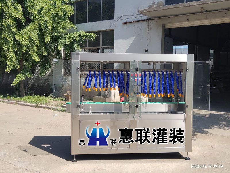 全自動(dòng)液體灌裝流水線