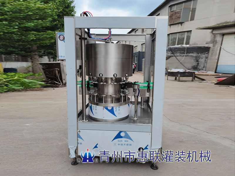 12頭葡萄酒旋轉(zhuǎn)電子定量灌裝機